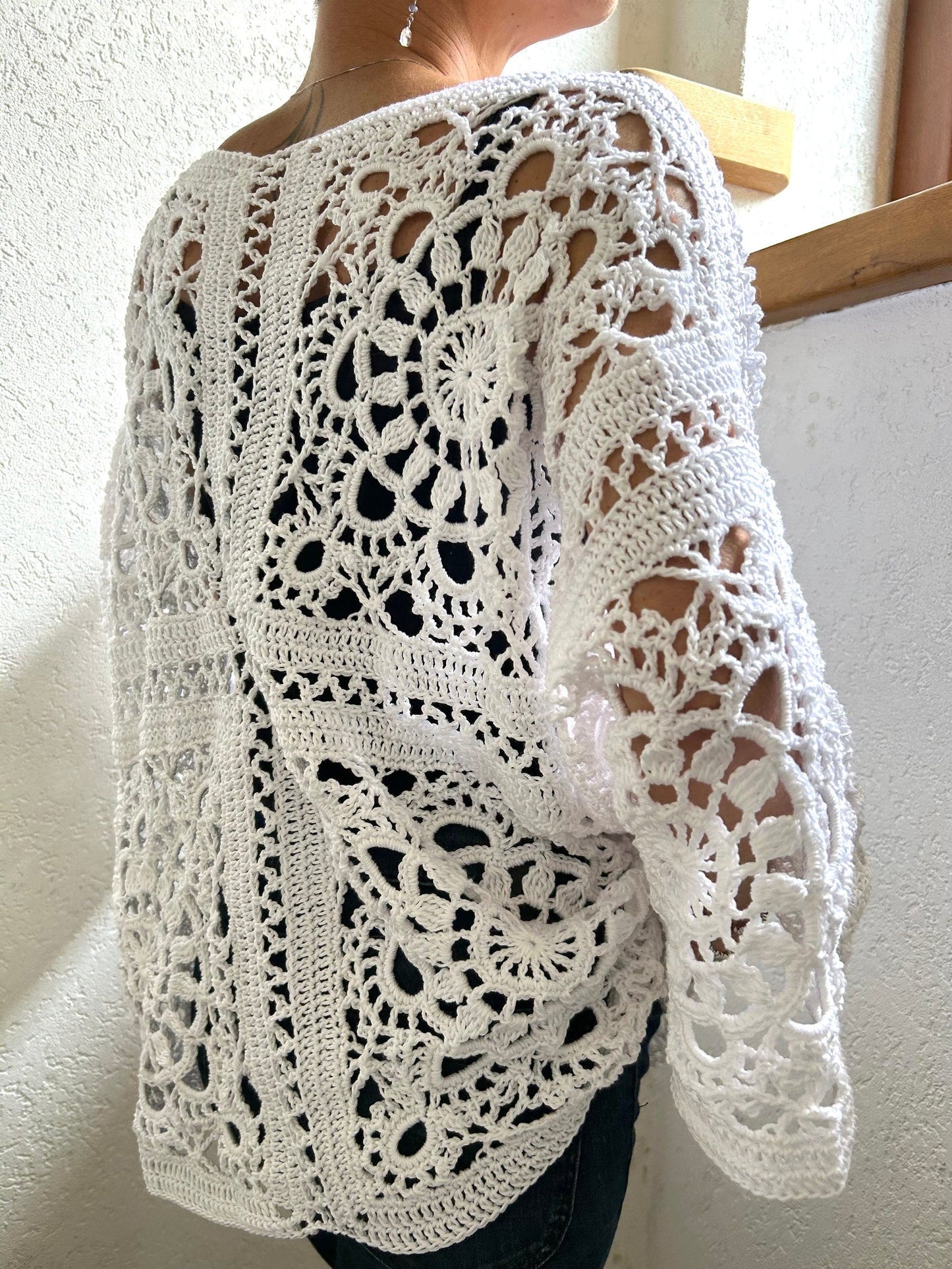 CLAS TOP Granny Square, crochet pattern